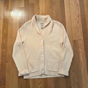 LL Bean 100% Merino Cardigan, Women’s, Size M, Made in Mexico
